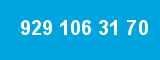 929 106 31 70